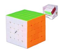 Speed Cube, QY MS 5x5 Cubo Magico Rotazione Veloce e Liscia Senza Adesivo Puzzle 3D Più Rapido Giocattoli per Appassionati di Speed Cube