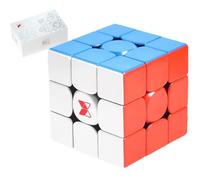Speed Cube, QY X-Man Tornado V3M Cubo di Velocità 3x3 Versione Professione Cubo Veloce di Punta Senza Adesivo Giri più Veloci Puzzle 3D Giocattoli Magici per Appassionati di Speed Cube