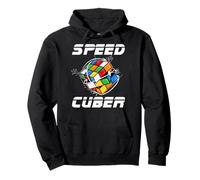 Speed Cuber Hobby 80's Vintage Toy Puzzle Felpa con Cappuccio
