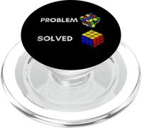 Speed Cubing Master Puzzle Cube Fan Matematica Rubrics Cube Master PopSockets PopGrip per MagSafe