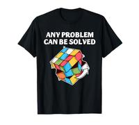 Speed Cubing Matematica Umorismo Problem Solver Cervello Citazione Maglietta