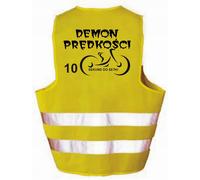 SPEED DEMON - Gilet di segnalazione stampato e riflettente