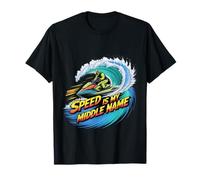 Speed Is My Middle Name Guidare Il Pilota di adrenalina - Maglietta