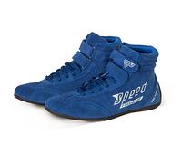 Speed Karts San Remo KS-1 - Modello 2018 - Scarpe Kart, Blu, 43 EU