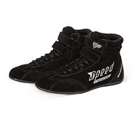 Speed Karts San Remo KS-1 - Modello 2018 - Scarpe Kart, Nero , 45 EU