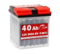 SPEED L040 Batteria auto piombo acido 12V 40Ah 360A DX 175x175x190 mm