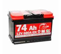 SPEED L374 Batteria auto piombo acido 12V 74Ah 680A DX 278x175x190 mm
