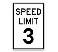 Speed Limit 3 Targa in metallo - Decorazione per festa di compleanno ragazzo ragazza, Fast Three cartelli stradali in metallo per la camera dei bambini, 3 accessori artistici per feste di compleanno