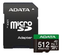 ADATA MicroSDXC Speed Plus 512 GB UHS-I U3 Classe 10