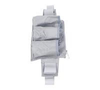 Speed professionale, custodia per attrezzi per la pulizia, tasca in vita in tessuto Oxford con tracolla regolabile, organizer multitasche per detergenti, attrezzi da giardino e (Grigio)