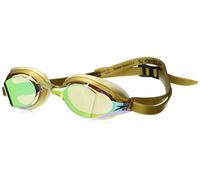 Speed Socket 2.0 Mirrored Swim Goggles, Curved, Anti-Glare, Anti-Fog with UV Protection-Gold-1SZ