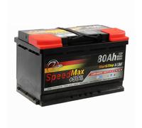 SPEED Start&Stop AGM Batteria +50% AGM 12V 80Ah 800A Start&Stop DX 315x175x190 mm