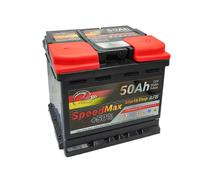 SpeedMax Batteria Auto 50Ah AFB 12V 540A Start&Stop - Alta Prestazione, Lunga Durata, per Auto Benzina e Diesel