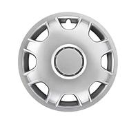 Set 4 copricerchi in ABS bombati furgoni camper colore grigio diametro 16''