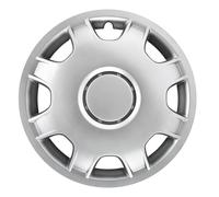 Set 4 copricerchi in ABS bombati furgoni camper colore grigio diametro 16''