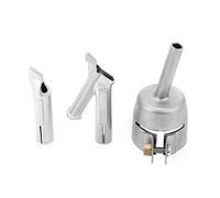 Speed Welding Nozzles Tips Alloy High Temperature Resistant for PVC Plastic Welding Hot Air Gun Replacement 5 mm 3 pz Silver