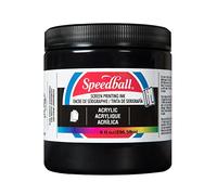 Speedball Acrylic Screen Printing Ink black 240ml