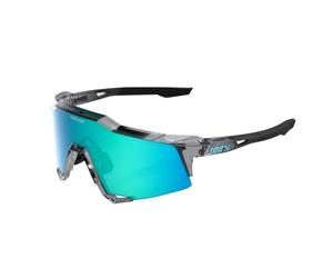 SPEEDCRAFT MLB Autentico Lucido Grigio Traslucido - Blu Topazio Specchio Lens
