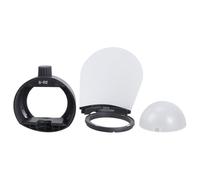Speedlight Adattatore AKR11 Dome Diffusore AKR12 Scheda di Rimbalzo Per Testa Rotonda Lampeggiante Migliora Fotografia Illuminazione Ritratto Apparecchiature di Illuminazione