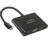 Speedlink 3in1 USB-C to VGA/USB/USB-C Adapter, HQ, guardare video, trasferire dati