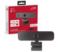 Speedlink Audivis Videokonferenz Webcam Altoparlante + Microfono 1080p Full HD