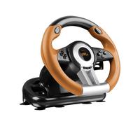SPEEDLINK DRIFT O.Z. Sterzo + Pedali PC Analogico/Digitale SL-6695-BKOR-01