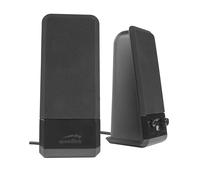 Speedlink EVENT Stereo Speakers - Altoparlanti stereo, 5W RMS, 3.5 mm, nero