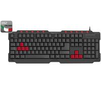 Speedlink FERUS USB Gioco Tastiera Italiana It Ita Qwerty Keyboard-Layout Gamer