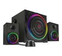 Speedlink GRAVITY CARBON RGB 2.1 Subwoofer System, nero SL-830100-BK