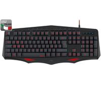 Speedlink LAMIA USB Gioco Tastiera Qwerty LED Italiana It Ita Keyboard-Layout