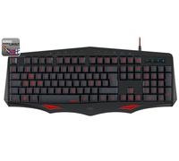 Speedlink LED USB Gioco Tastiera Dnk Dk Danimarca Danese Qwerty Keyboard-Layout