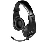 SpeedLink LEGATOS Cuffie Over Ear via cavo Stereo Nero headset con microfono