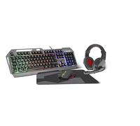 SL-670305-BK - Kit per giochi, USB, RGB, nero, giochi, IT