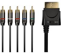 Speedlink MAX-X 5.1 Component Cable with Optical - Black [Edizione: Regno Unito]