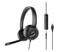 Speedlink METIS Stereo Headset - lightweight wired headset with microphone and w