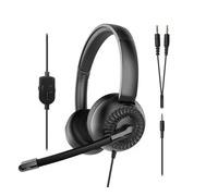 Speedlink METIS Stereo Headset 3,5mm Jack with Y-Adapter, SL-870006-BK