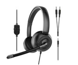 Speedlink METIS Stereo Headset 3,5mm Jack with Y-Adapter, SL-870006-BK