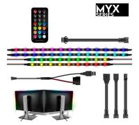 Speedlink Myx LED PC 2x Monitor Kit Striscia Strip Illuminazione Gaming Schermo