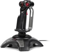 Speedlink PHANTOM HAWK Flight Stick - Joystick per PC/computer, controller per giochi di simulazione, USB, colore nero