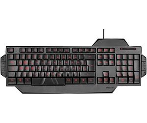 Speedlink RAPAX Gaming Keyboard - IT Layout - Tastiera da gioco (design Stealth, Illuminazione LED, 8 Tasti aggiuntivi, Plug and Play) nero