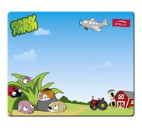 Speedlink Silk Funny Farm Tappetino Mousepad Slim 1,5mm Sottile Bunt