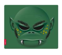 Speedlink Silk Tappetino Mousepad Kazimir Monster Troll Verde 1,5mm Sottile