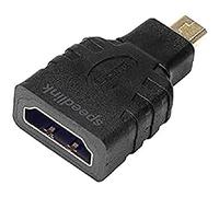 Speedlink SL-210001-BK Micro HDMI a HDMI Adapter HQ Nero