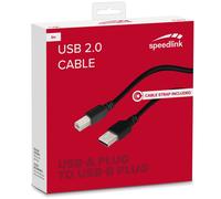 Speedlink SL 3m Cavo USB Premium Nero 3 Unità Tipo A/B 1:1