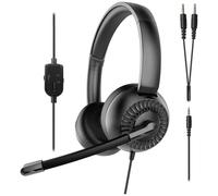 SpeedLink SL-870006-BK METIS Cuffie On Ear via cavo Stereo Nero headset con mic