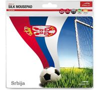 Speedlink Tappetino per Mouse Tappetino-Mouse Motiv Calcio Bandiera Serbia WM Em