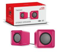 Speedlink TWOXO Altoparlanti PC USB 2.0 Pink AUX 3,5 mm