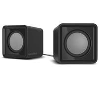 Speedlink TWOXO Stereo Speakers - Sistema di altoparlanti stereo attivi (5W RMS, 3.5mm) nero