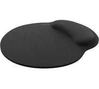Speedlink VELLU Memory Foam Mousepad - tappetino mouse ergonomico con poggia mano in memory foam, Poggiapolsi per computer, PC, notebook, laptop, antiscivolo, nero