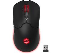Speedlink VELOX Mouse Gaming Wireless RGB - Mouse per PC senza Fili con Batteria ricaricabile, USB-C, 4800 dpi, programmabile, leggero, ricevitore USB nano, illuminazione LED RGB, nero